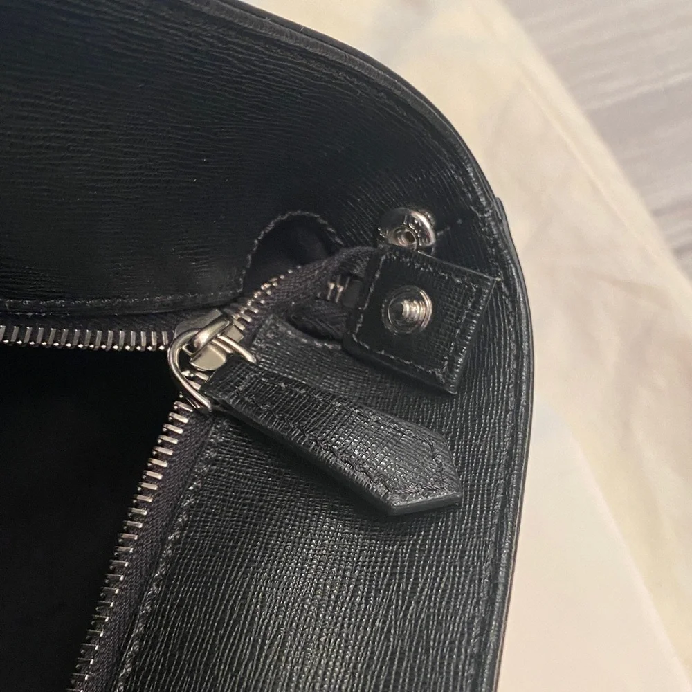 Fendi Monster Vitello Elite Cuojo Buggies roll tote Pink Tote with Black Accents - Picture 7 of 14